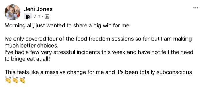 Client testimonial 1