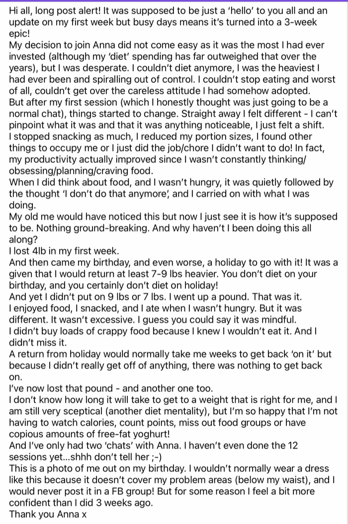 Client testimonial 2