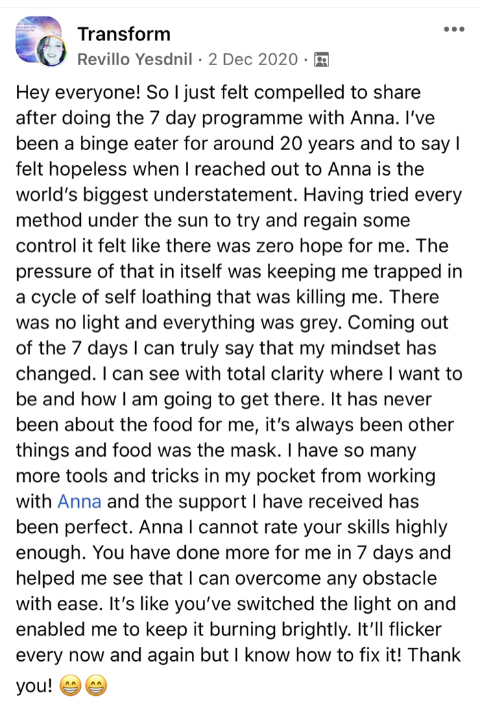 Client testimonial 31